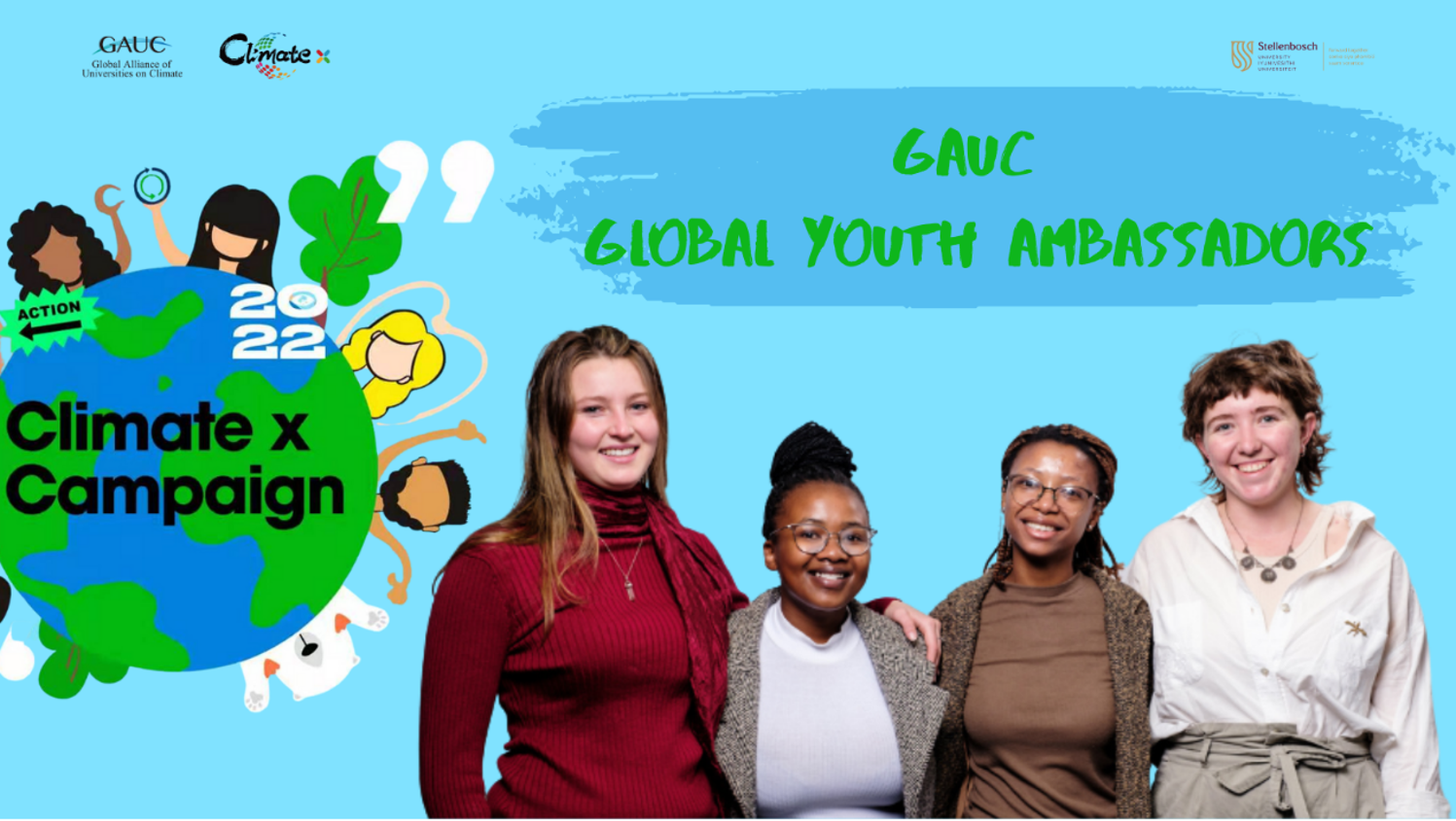 Meet GAUC Global Youth Ambassadors at the Stellenbosch University