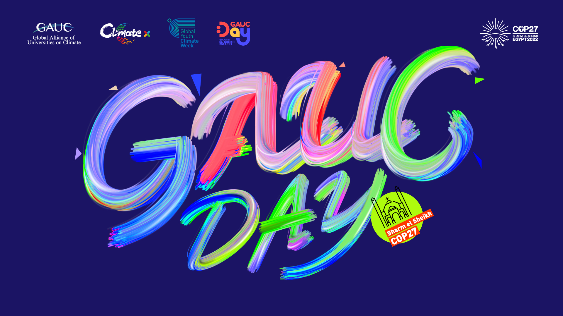 GAUC will hold GAUC Day at COP27 on 9th Nov.